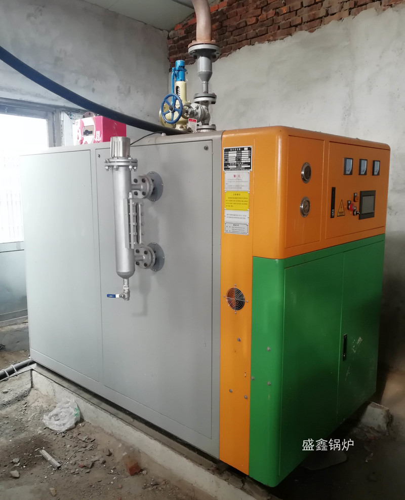 WDR0.3電熱蒸汽鍋爐現場(chǎng)安裝圖